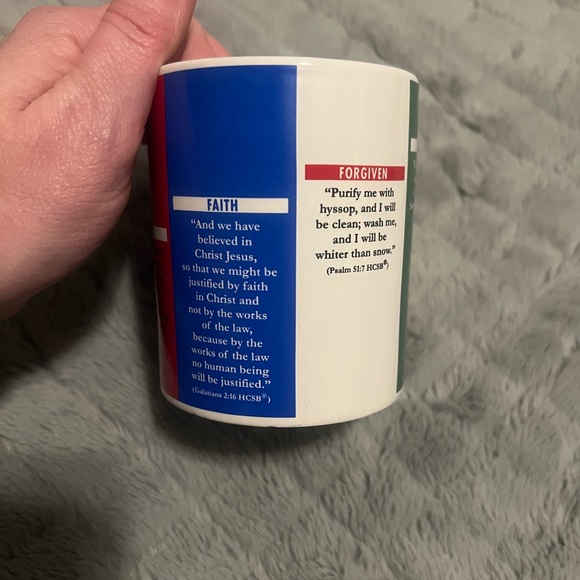 The Good News Colors Christian Mug - Picture 2 of 5